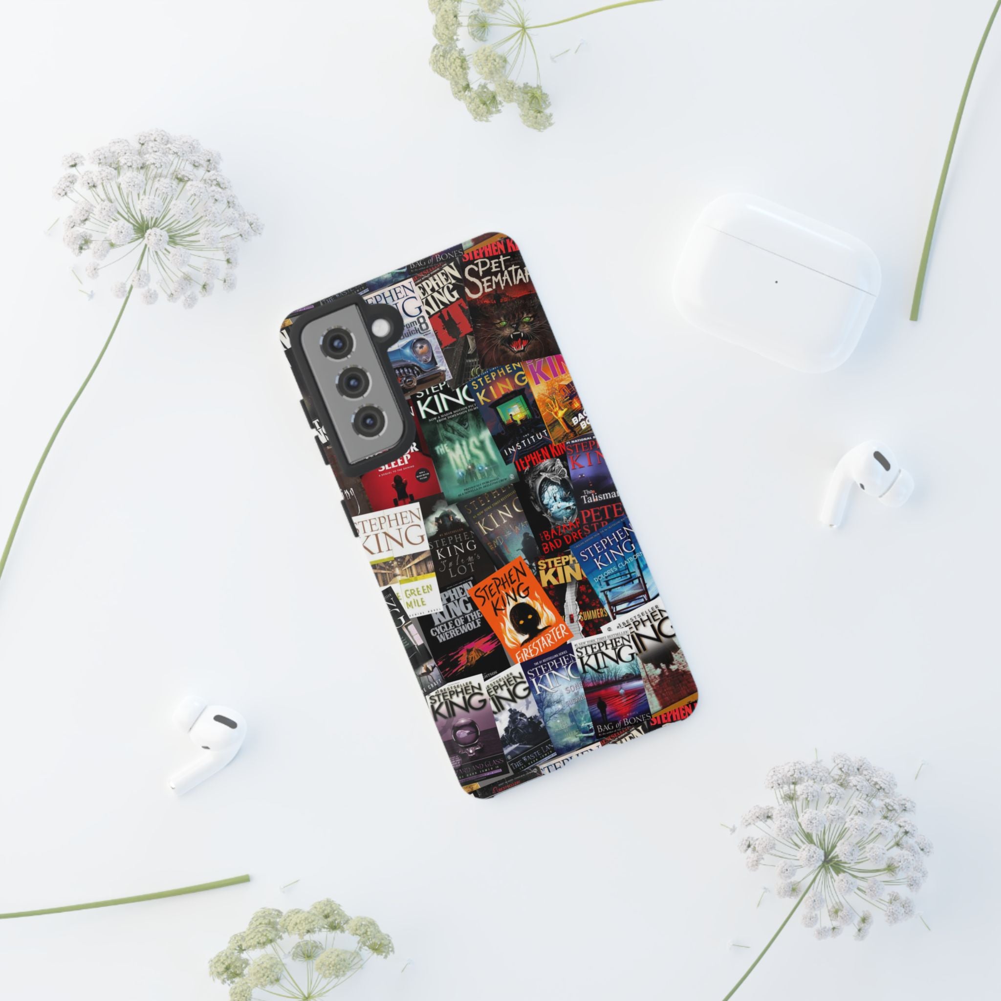 Stephen King Book Covers Samsung Galaxy Tough Case
