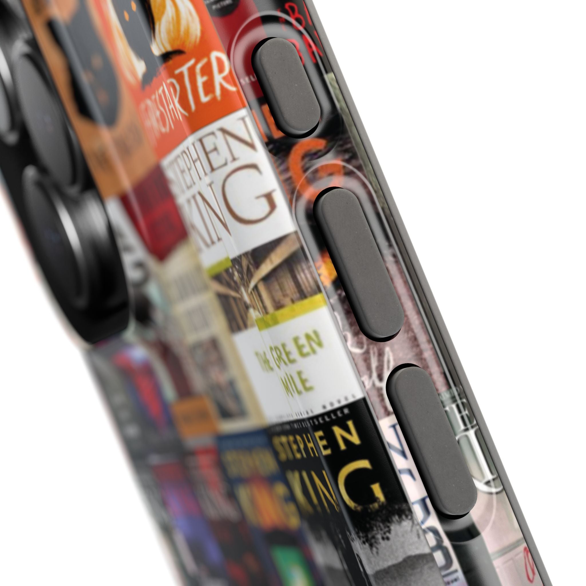 Stephen King Impact-Resistant Phone Case, Book Cover Phone Cases for Apple IPhone 11, 12, 13, 14, 15 16 Cell Phones. Mini, Pro, Pro Max.