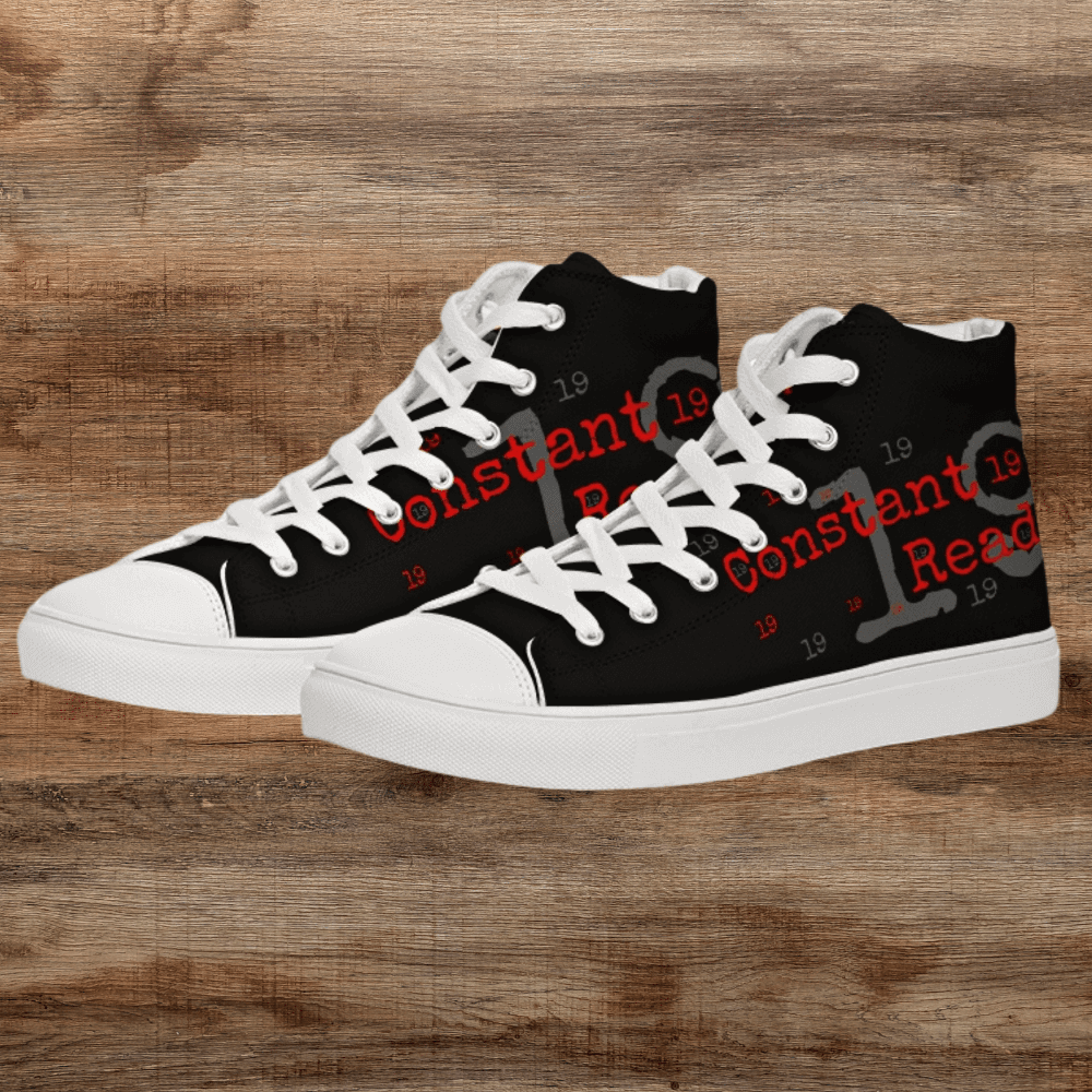Constant Reader Women's Hightop Canvas Shoes