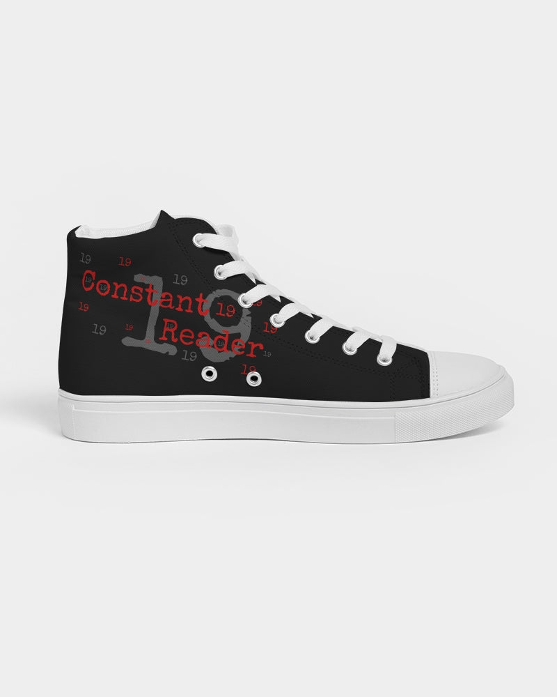 Constant Reader Women's Hightop Canvas Shoes