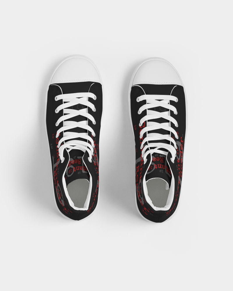 Constant Reader Women's Hightop Canvas Shoes