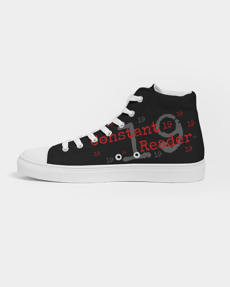 Constant Reader Women's Hightop Canvas Shoes