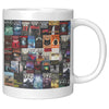 Stephen King Book Covers Mug, Constant Reader Coffee Cup For Mom
