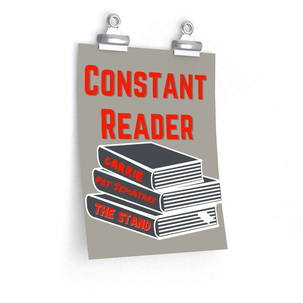 Constant Reader Checklist Constant Reader posters, Stephen King fan Gift – ConstantReaders