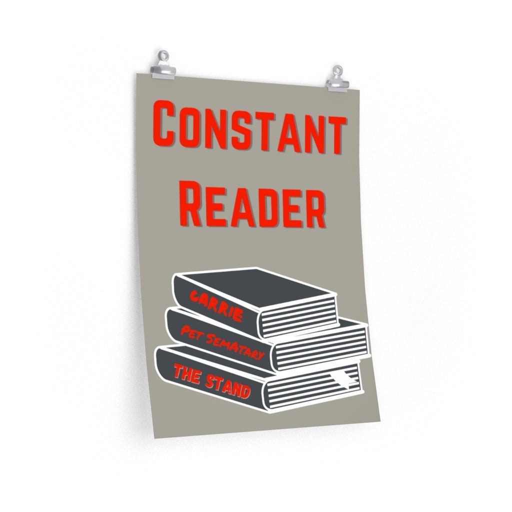 Constant Reader Checklist Constant Reader posters, Stephen King fan Gift – ConstantReaders